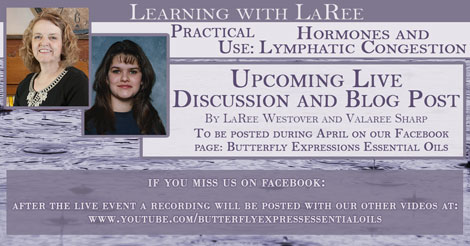 Hormones and Lymphatic Congestion Live and Blog Info