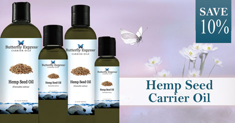 Save 10% on Hemp Seed Carrier Oil