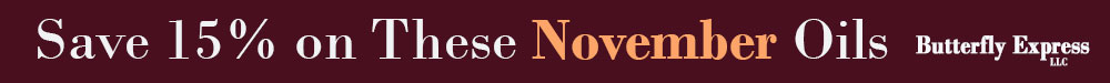 Save 15% on November Oils