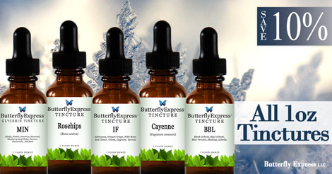 Save 10% on all 1oz Tinctures